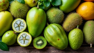 explorez les fruits exotiques verts et découvrez leurs saveurs uniques ainsi que leurs bienfaits surprenants pour la santé.