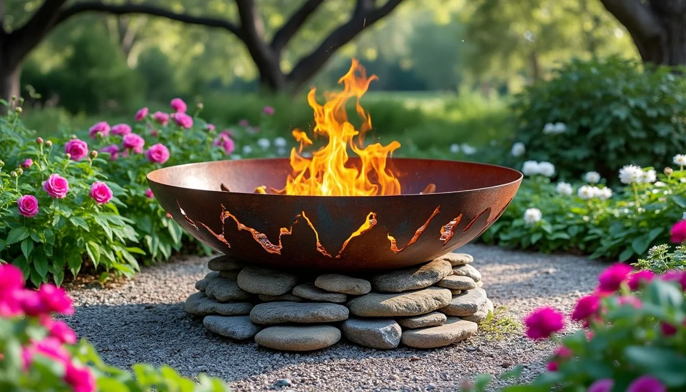 découvrez des idées originales et faciles pour créer votre propre brasero personnalisé et profitez de moments chaleureux en plein air.