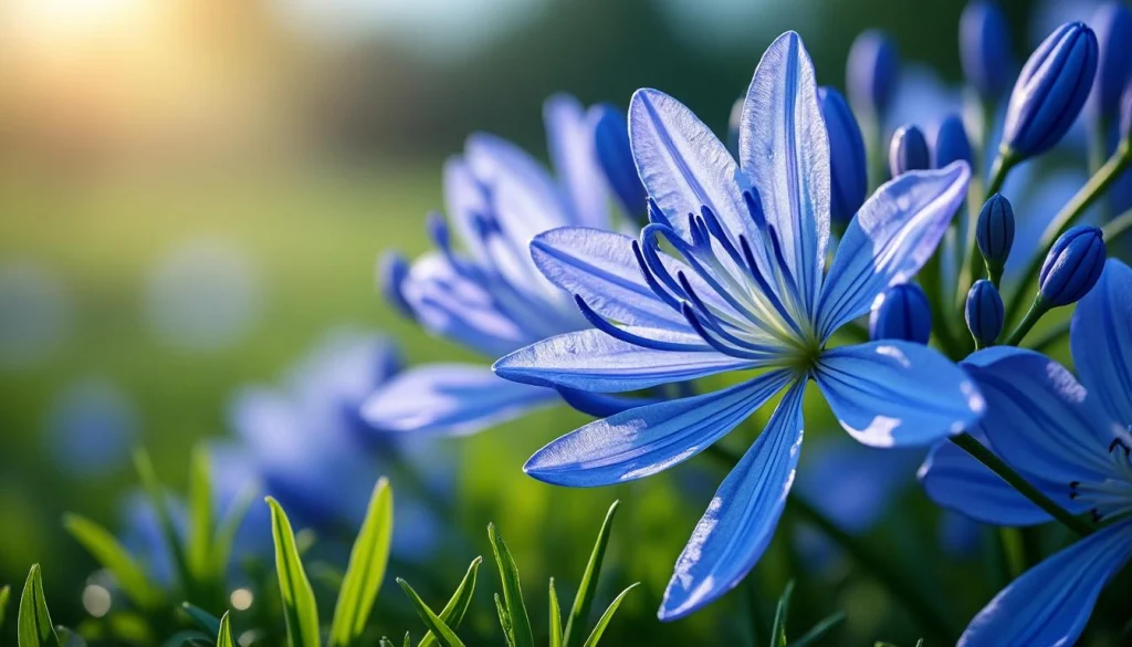 découvrez l'agapanthe, la fleur qui incarne le charme estival et l'élégance en bleu, idéale pour sublimer vos jardins et balcons.