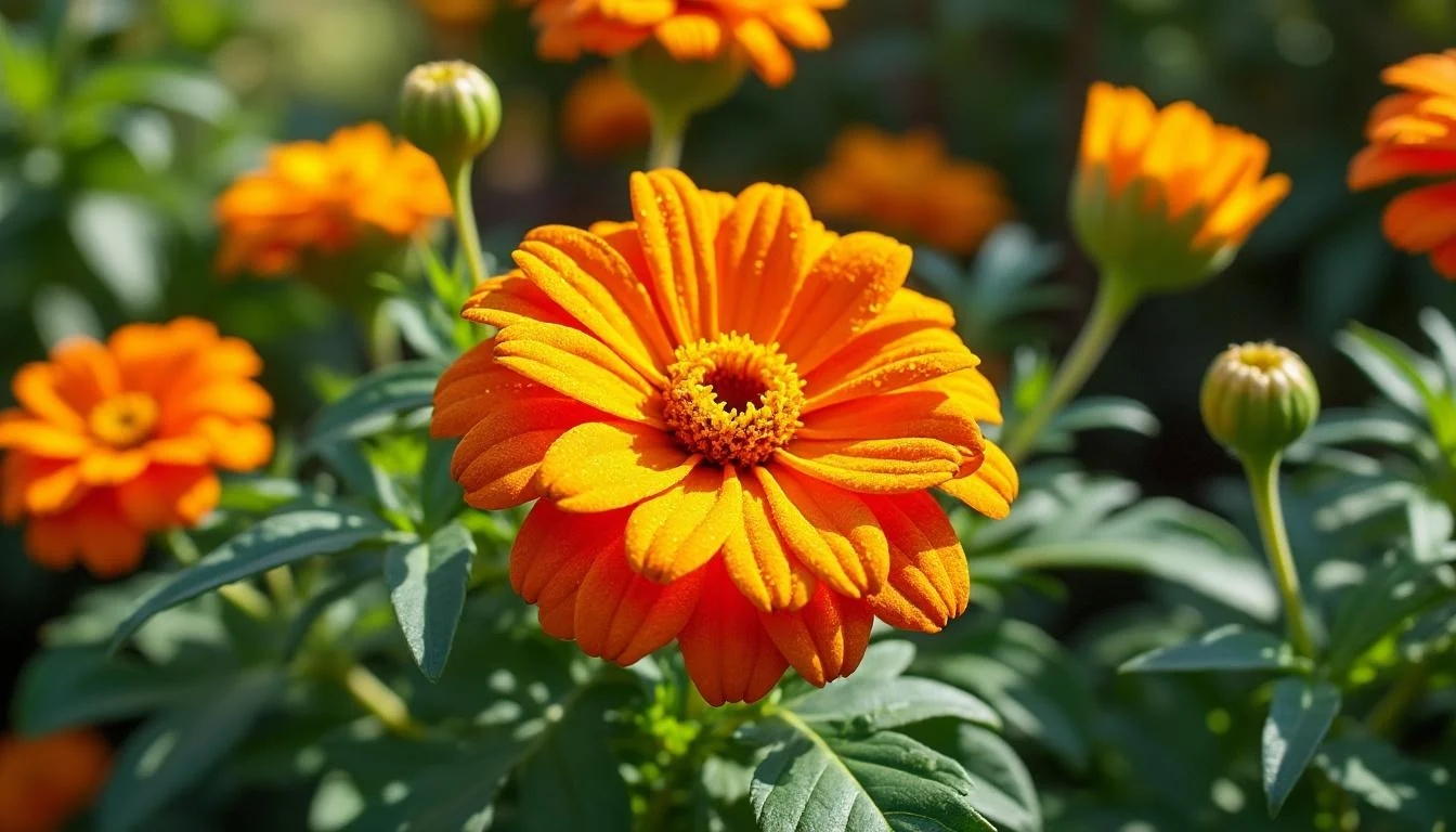découvrez l'œillet d'inde, une fleur colorée et facile à cultiver, idéale pour apporter éclat et vitalité à votre jardin tout au long de l'année.