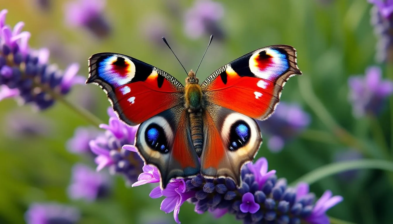 découvrez le paon du jour, un papillon rouge et noir facile à reconnaître, et explorez son mode de vie fascinant dans notre guide complet.