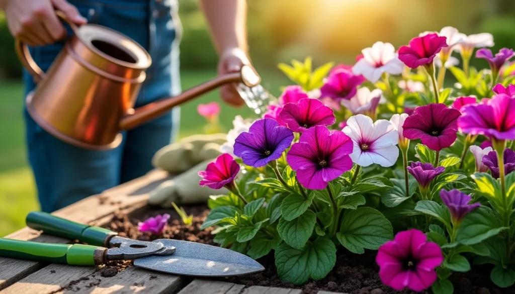 découvrez les astuces essentielles pour choyer et entretenir vos pétunias tout au long de la saison afin de profiter de fleurs éclatantes et durables.