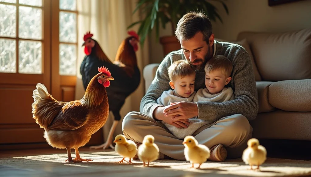 découvrez l'origine de l'expression « papa poule » pour désigner un père protecteur, malgré le fait que le coq ne s'occupe pas de ses poussins, et explorez les différences entre l'imaginaire et la réalité animale.