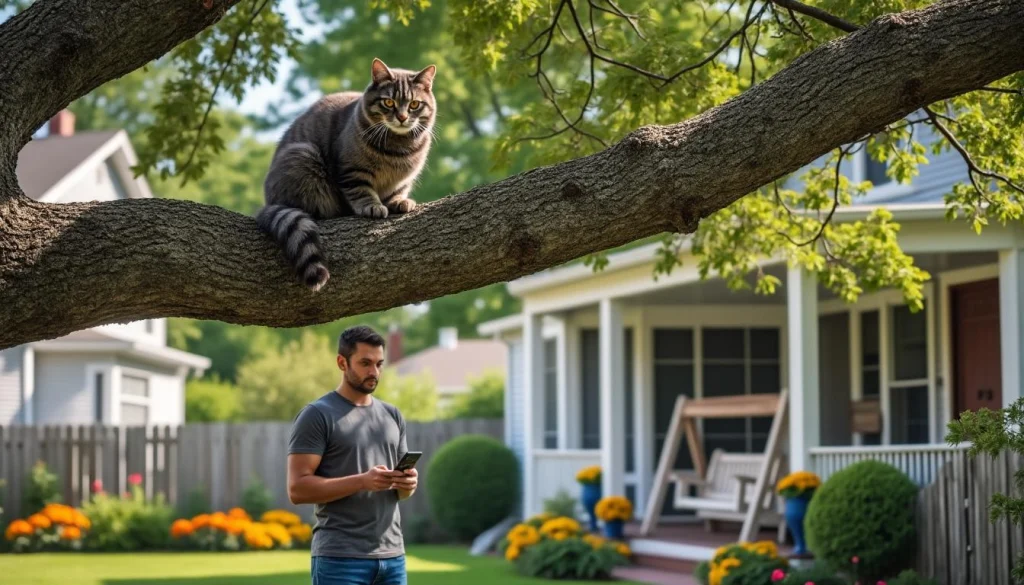 découvrez comment réagir si votre chat est bloqué en hauteur et si l’intervention des pompiers est réellement nécessaire. conseils pratiques pour assurer sa sécurité.