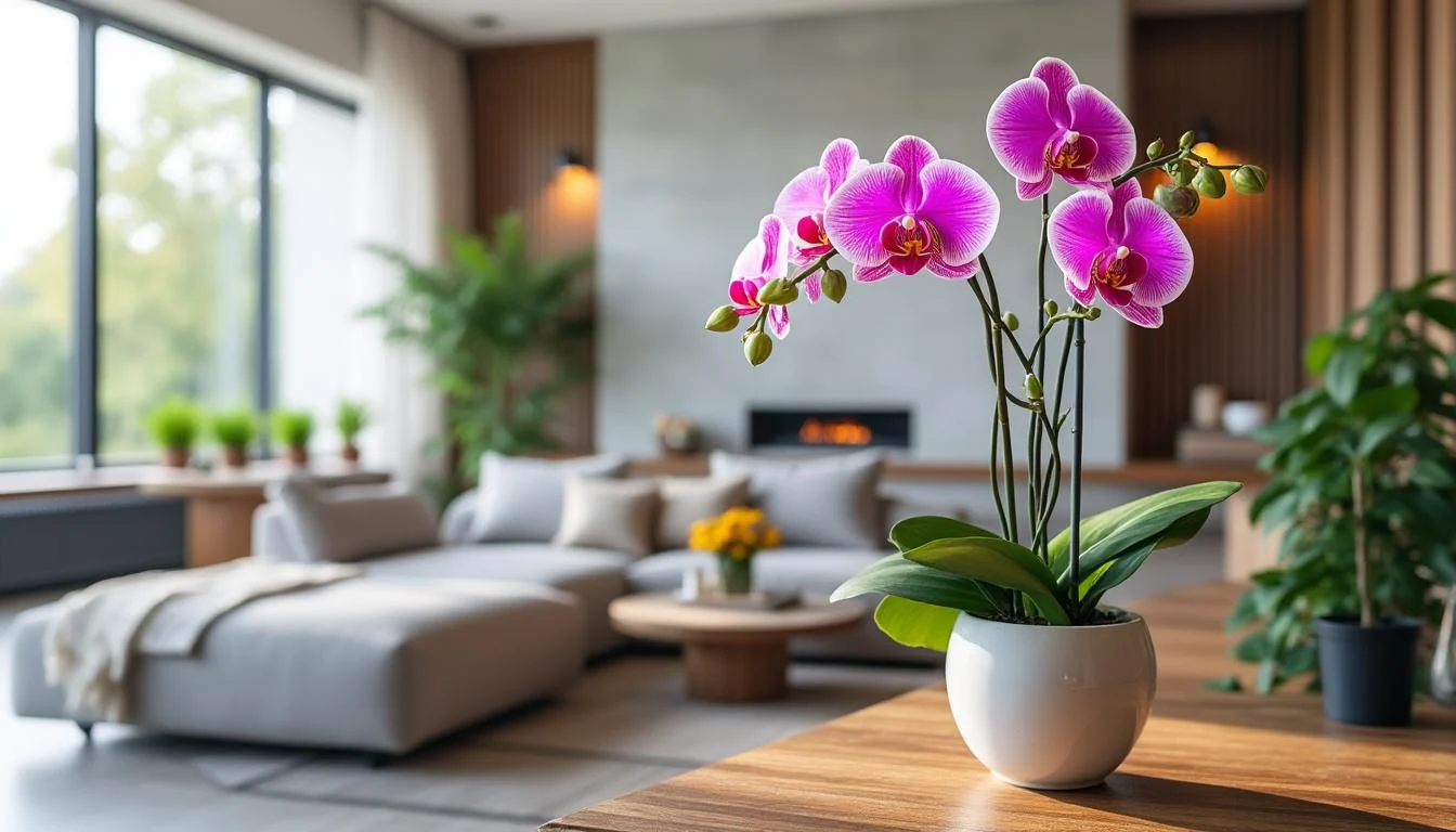 plongez dans la beauté raffinée de l'orchidée cambria, une fleur unique alliant élégance et charme naturel pour sublimer votre intérieur.
