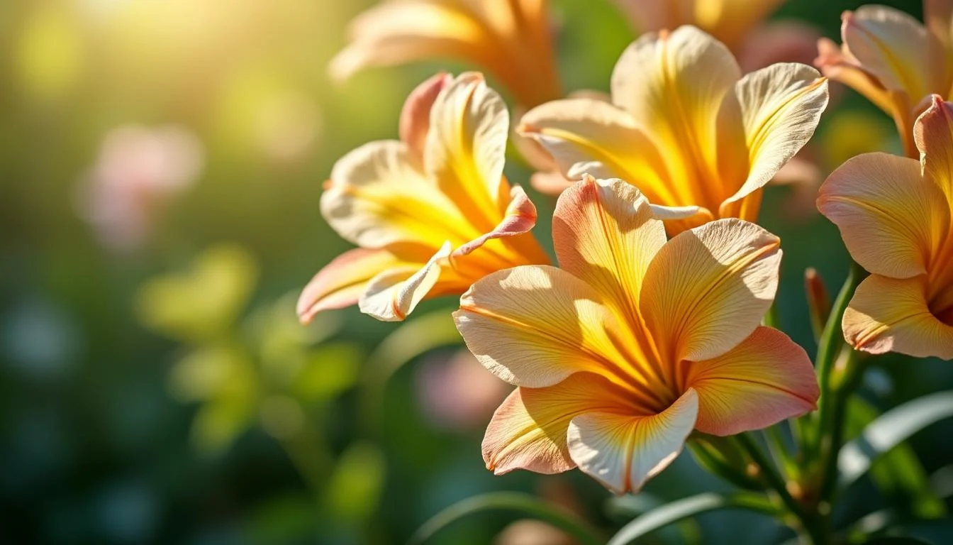 découvrez le freesia, une fleur délicate reconnue pour son parfum envoûtant et sa beauté élégante, parfaite pour illuminer vos jardins et bouquets.