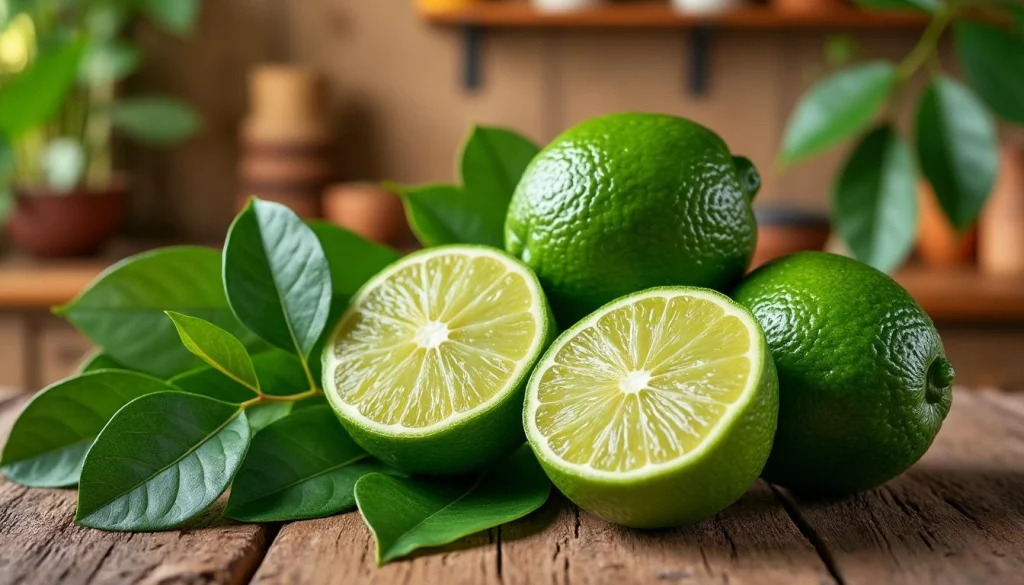 découvrez le combava, un agrume aux saveurs exotiques, riche en bienfaits pour la santé, idéal pour sublimer vos plats et booster votre bien-être au quotidien.
