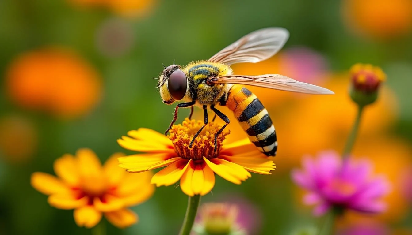 découvrez le monde fascinant des syrphes, ces insectes bénéfiques méconnus qui jouent un rôle essentiel dans l'équilibre de la nature et la pollinisation.