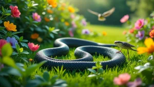 découvrez ce que signifie la présence d'une couleuvre dans votre jardin et les messages que ce reptile peut transmettre sur votre environnement naturel.