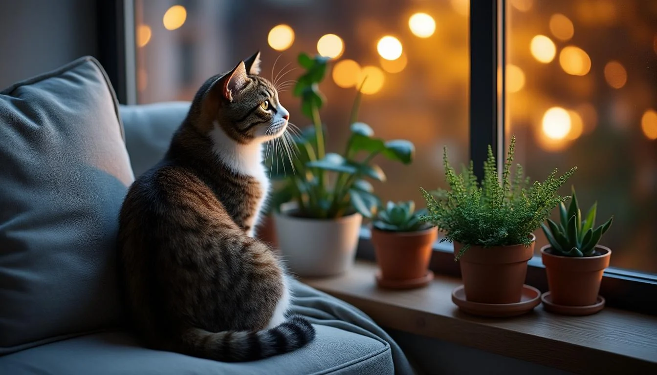découvrez des conseils efficaces pour stopper les miaulements nocturnes de votre chat et retrouver des nuits paisibles.