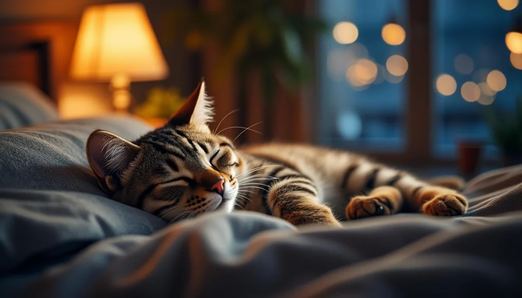 découvrez des conseils efficaces pour stopper les miaulements nocturnes de votre chat et retrouver des nuits paisibles.